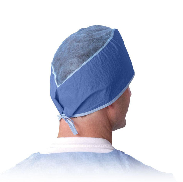 Sheer-Guard Disposable Tie-Back Surgeon Caps