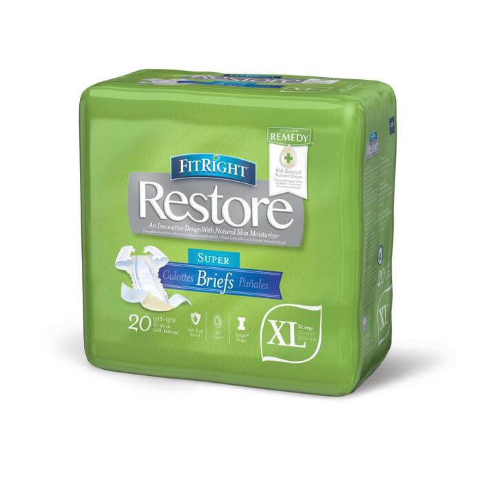 FitRight Restore Super Incontinence Briefs with Remedy Phytoplex