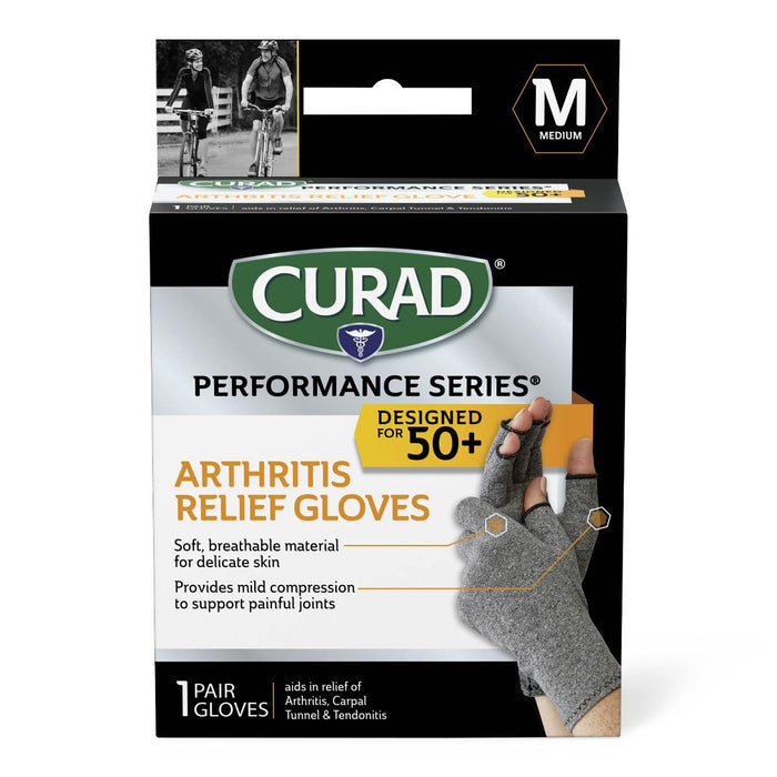 CURAD Performance Series 50+ Arthritis Support Gloves