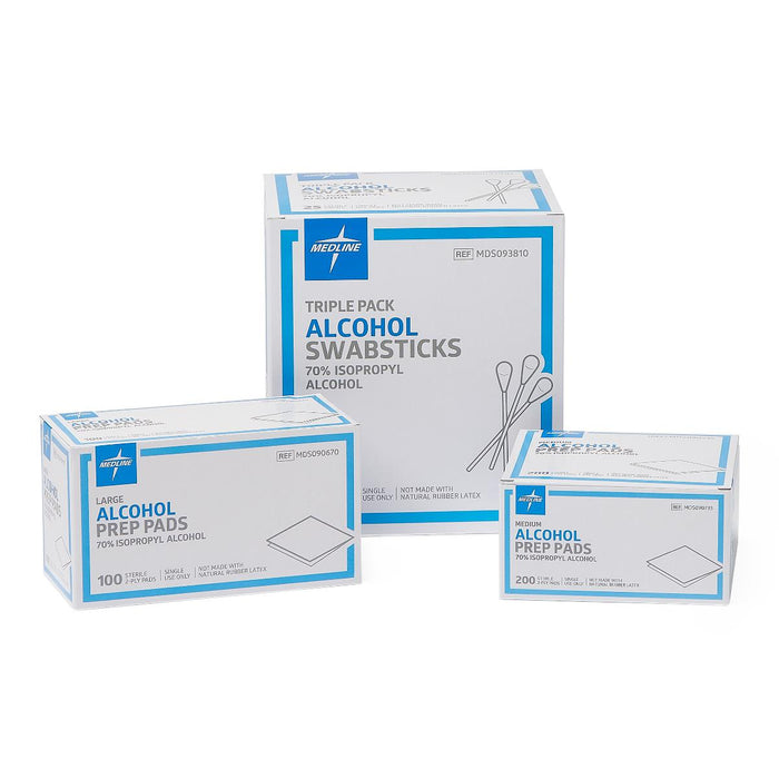 Medline Sterile Alcohol Prep Pads