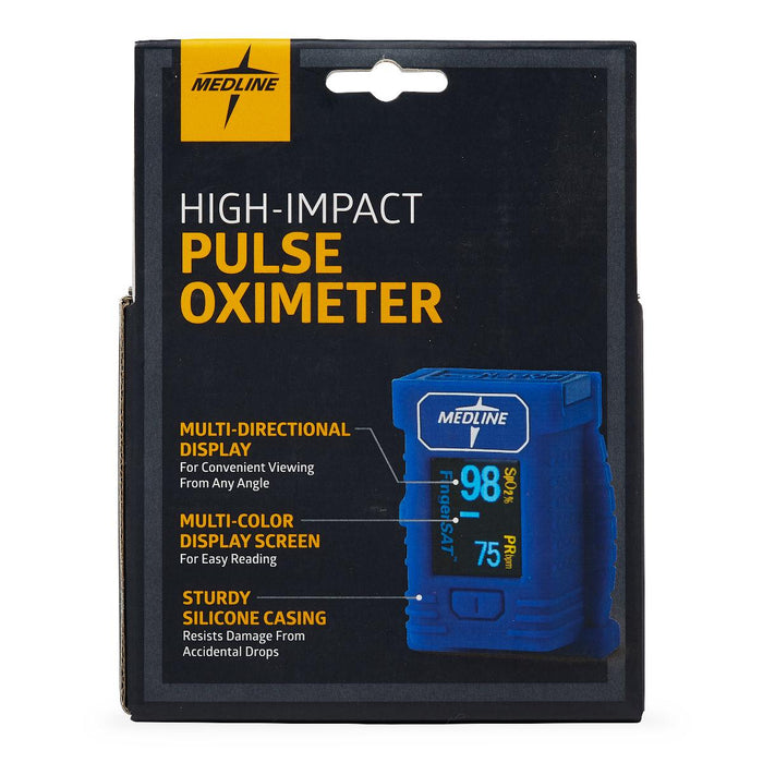 High-Impact Finger Pulse Oximeter