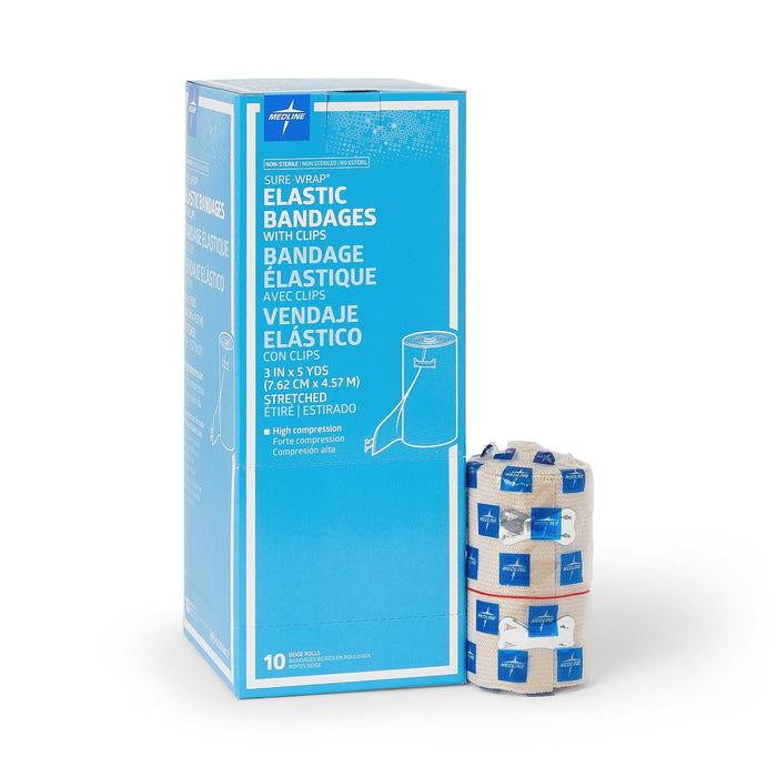 Medline Sure-Wrap Nonsterile Elastic Bandages