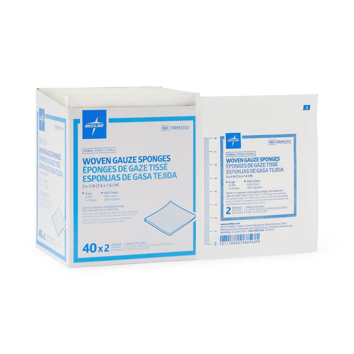 Medline Sterile Woven Gauze Sponges