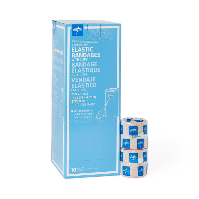 Medline Soft-Wrap Nonsterile Elastic Bandages