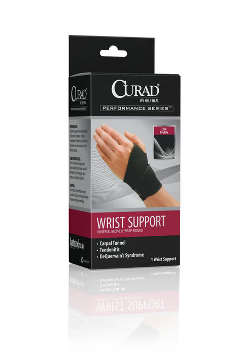 CURAD Performance Series Neoprene Wraparound Wrist Support