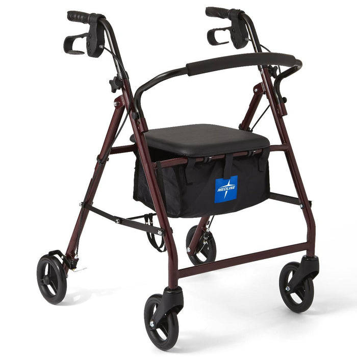 Medline Basic Steel Rollators