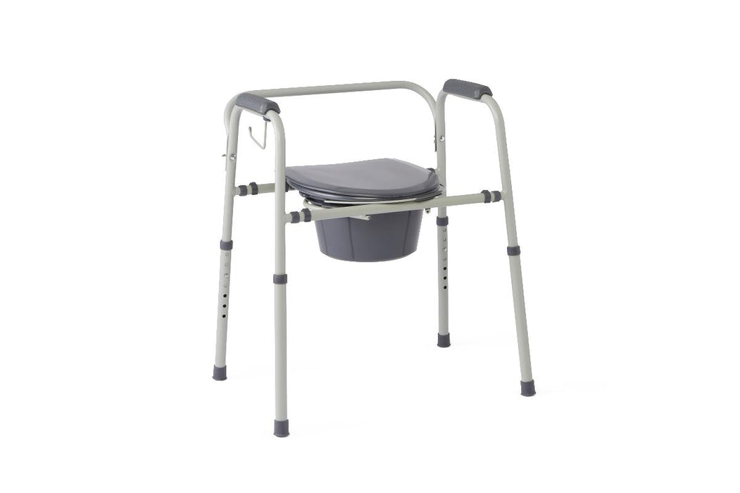 Medline Steel Commode with Microban