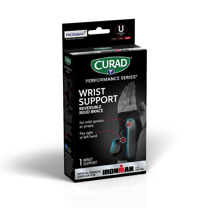 CURAD Performance Series IRONMAN Reversible Wrist Braces