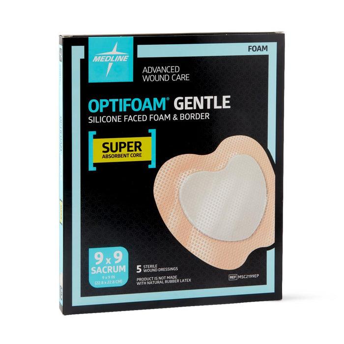 Optifoam Gentle SA Silicone-Faced Foam Dressings