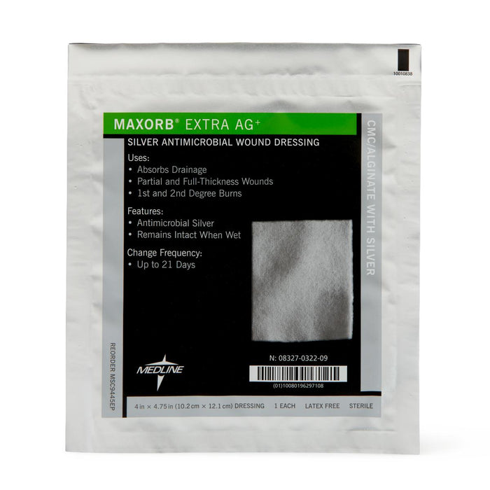 Maxorb Extra Ag+ CMC/Alginate Dressings