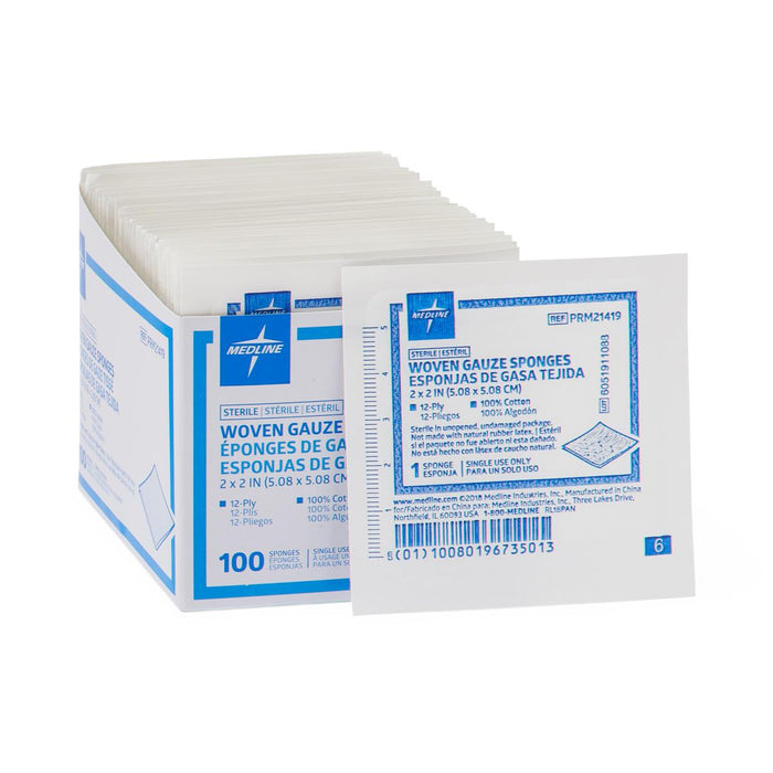 Medline Woven Sterile Gauze Sponges