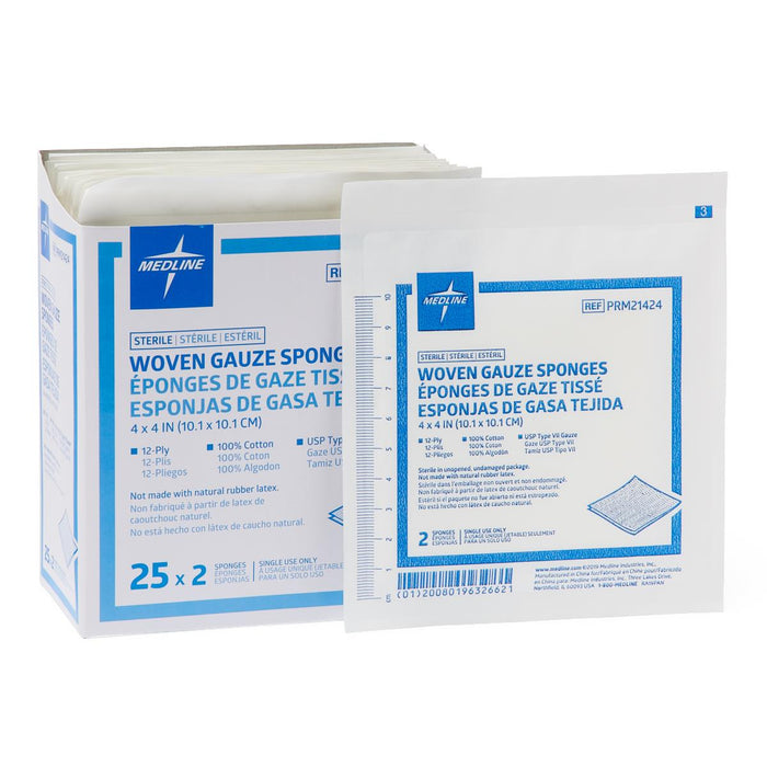 Medline Woven Sterile Gauze Sponges