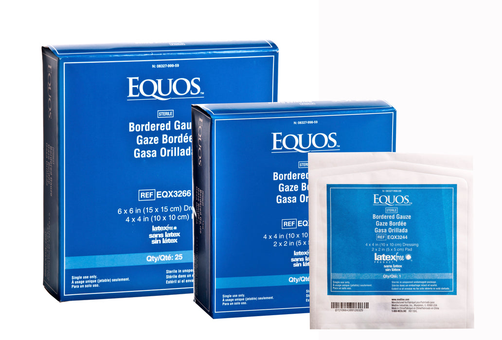 Equos Sterile Bordered Gauze