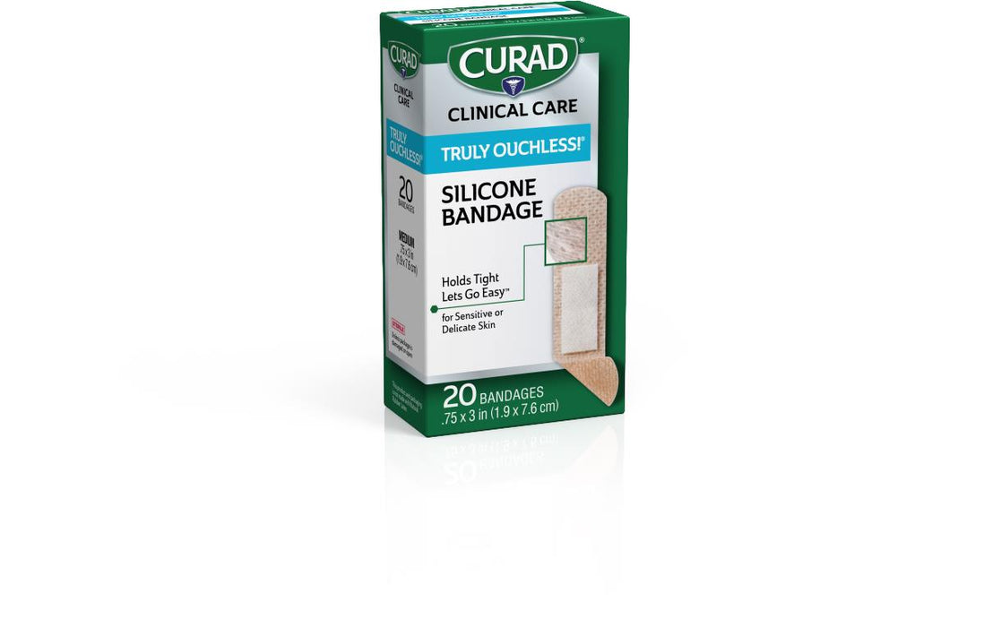 CURAD Silicone Flexible Fabric Bandages