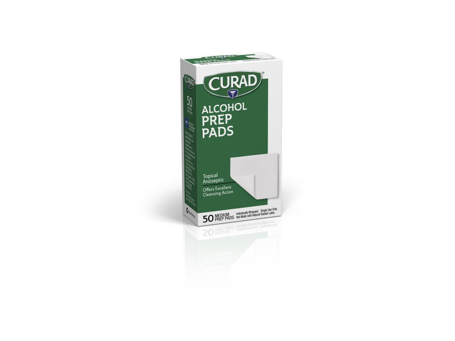 CURAD Medium 2-Ply Sterile Alcohol Prep Pads