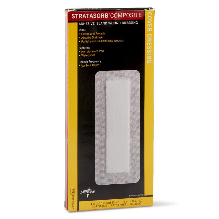 Stratasorb Waterproof Adhesive Island Wound Dressings