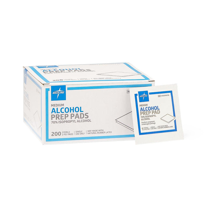 Medline Sterile Alcohol Prep Pads