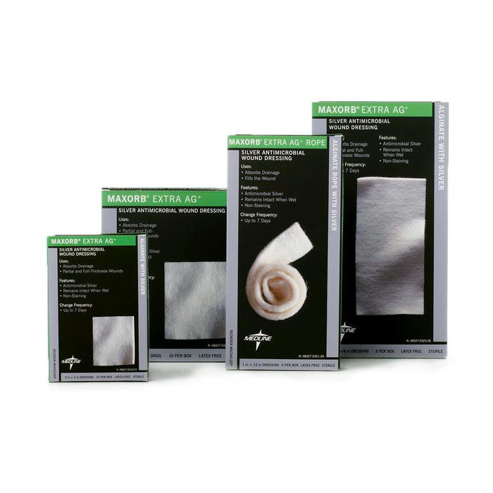 Maxorb Extra Ag+ CMC/Alginate Dressings