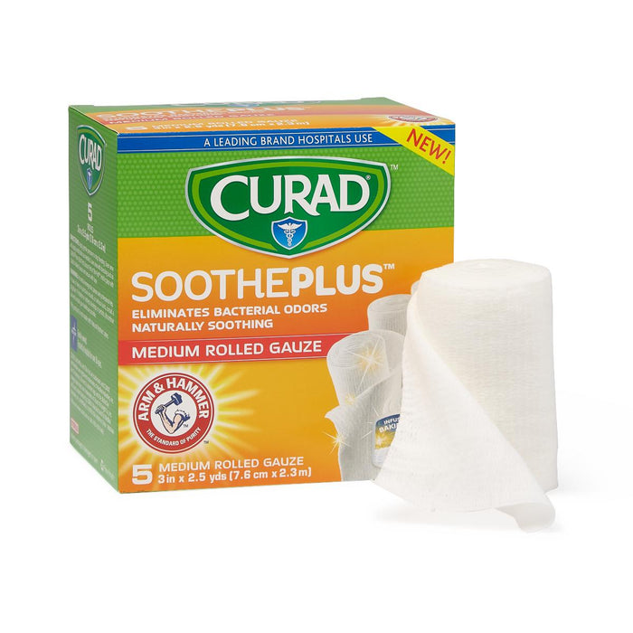 CURAD SoothePlus Prosorb Rolled Gauze