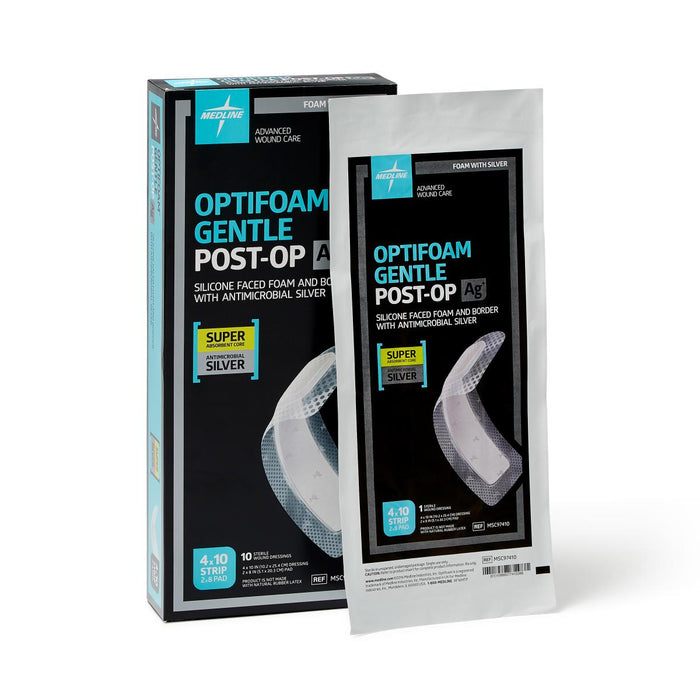 Optifoam Gentle AG+ Post-Op Foam Dressings