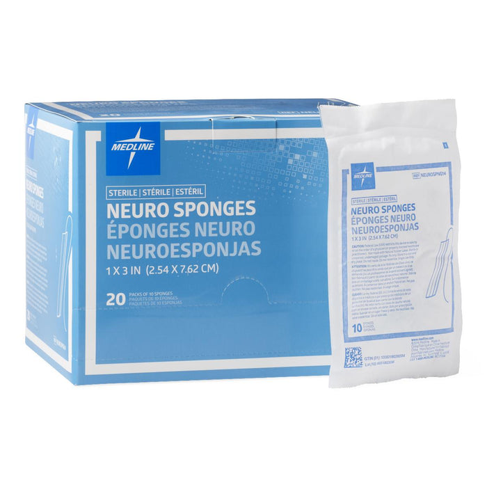 Medline X-ray Detectable Neuro Sponge Patties