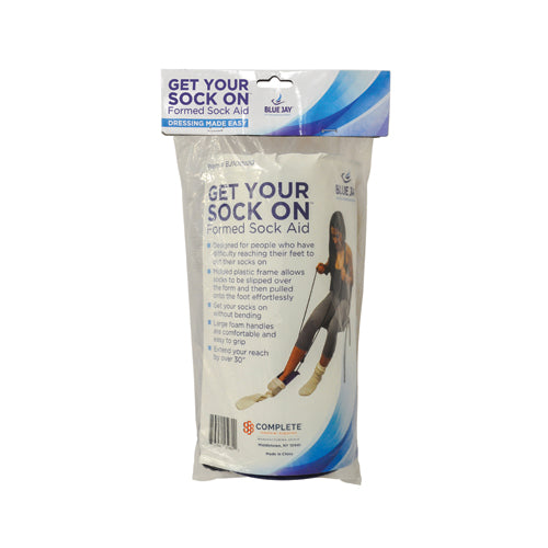 Get Your Sock On Sock Aid Formed W/foam Handles