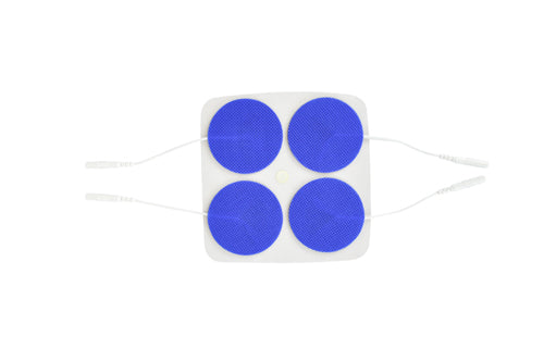 Reusable Electrodes  Pack/4 2  Round  Blue Jay Brand