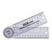 Plastic Angle Rule Goniometer 7   360 Degrees - Sammy's Supply
