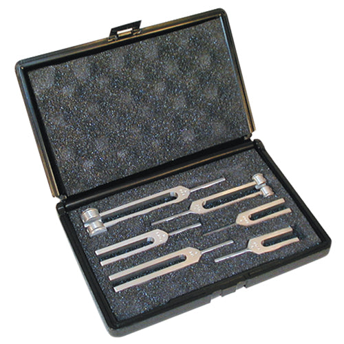 Tuning Fork Clinical Grade Set 128-4096 Cps(6 Pc+case) - Sammy's Supply