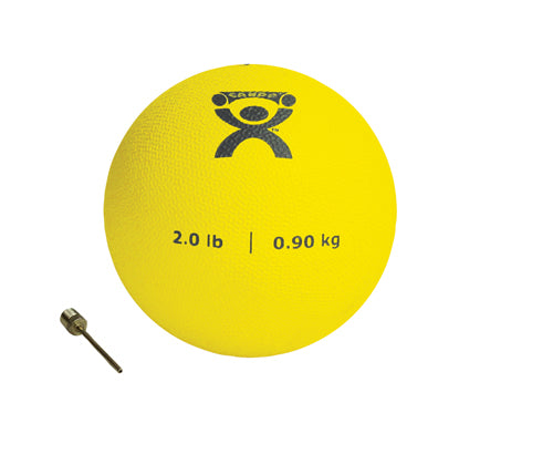 Plyometric Rebounder Ball 2 Lb. Yellow  5  Diameter - Sammy's Supply