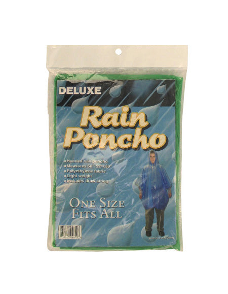 Hooded Rain Poncho - Sammy's Supply