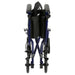 Wheelchair Transport Lightweight Blue 17 - Sammy's Supply