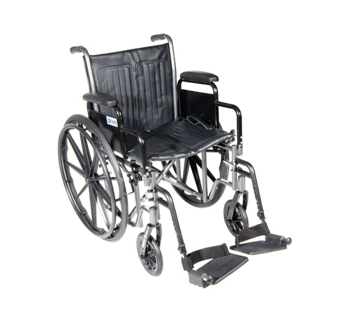 Wheelchair Econ Rem Desk Arms W-sdf  Dual Axle 18 - Sammy's Supply