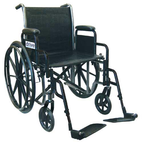 Wheelchair 16  Rem Desk Arms W-swing-away Footrests - Sammy's Supply