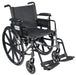 Wheelchair Ltwt K4 Flip-Back Adj Desk Arms-ELR 18 Cirrus IV - Sammy's Supply
