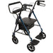 Combination Blue Rollator & Transport Wheelchair - Sammy's Supply