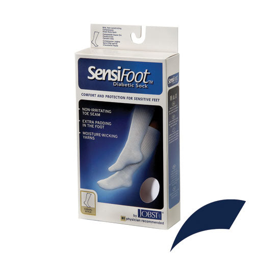 Sensifoot Diabetic Socks Navy Medium - Sammy's Supply