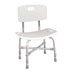 Bath Bench - Heavy Duty With Back  Bariatric (kd)  Each - Sammy's Supply