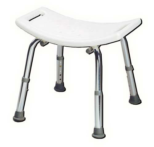 Shower Safety Bench - W-o Back - Retail-kd - Sammy's Supply