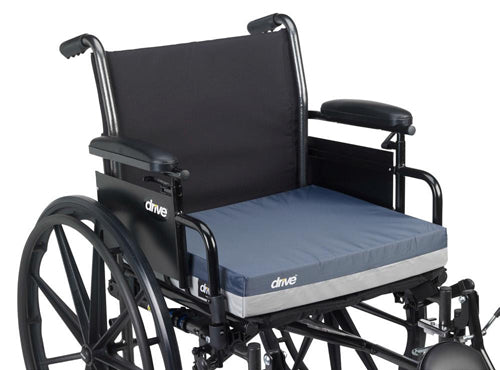 Molded Wheelchair Cushion General Use Gel-foam 18x16x2 - Sammy's Supply