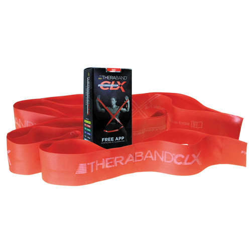 Theraband Consecutive Loops Red 5' Individual  9-loop - Sammy's Supply