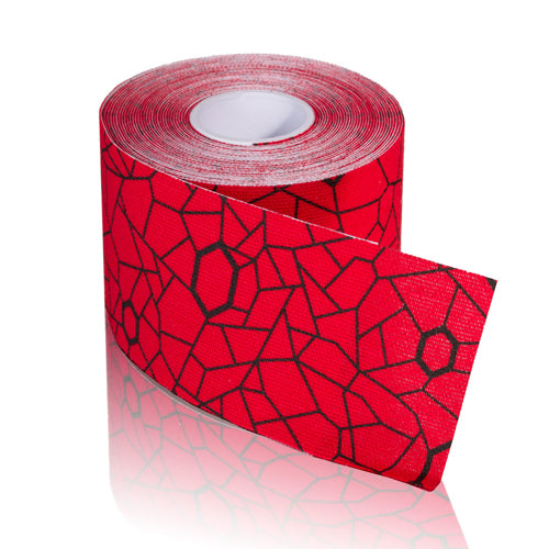 Theraband Kinesiology Tape Std Roll 2 X16.4' Hot Red-black - Sammy's Supply
