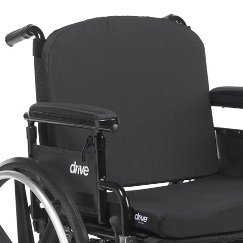 Wheelchair Back Cushion Adj Tension-fits 16-21 W Wc's - Sammy's Supply