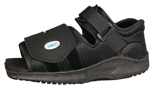 Darco Med-surg Shoe Black Square-toe Men's Medium - Sammy's Supply
