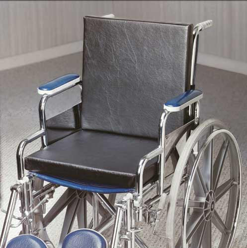 Solid Seat  Wheelchair Cushion 18  X 16  X 1.5 - Sammy's Supply