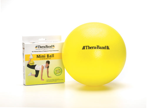 Theraband Mini Ball Yellow 9  Diameter - Sammy's Supply