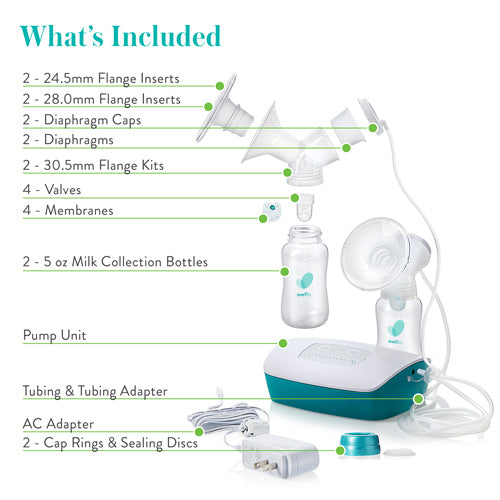 Evenflo Advanced Breast Pump Double  Electric - Sammy's Supply