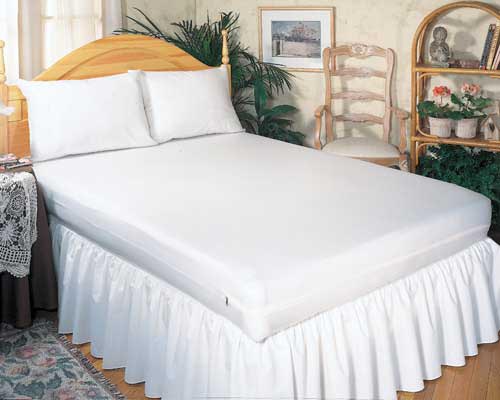 Mattress Cover Allergy Relief Full-size  54 X75 X9  Zippered - Sammy's Supply