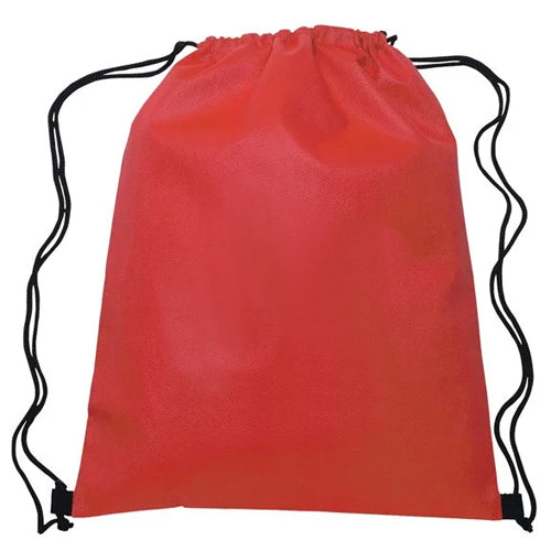 Drawstring Bag  Red - Sammy's Supply