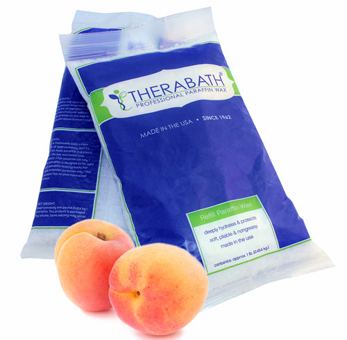 Paraffin Wax Refill- Therabath 1 Lb. Peach-e Beads - Sammy's Supply
